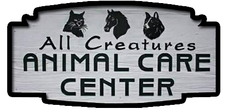 所有生物动物保健中心的标志