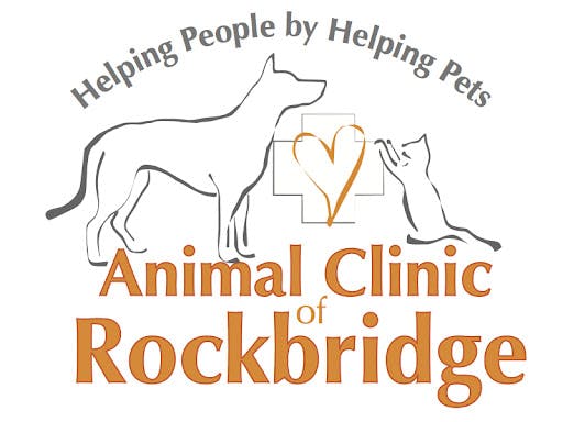 Rockbridge的动物诊所的标志