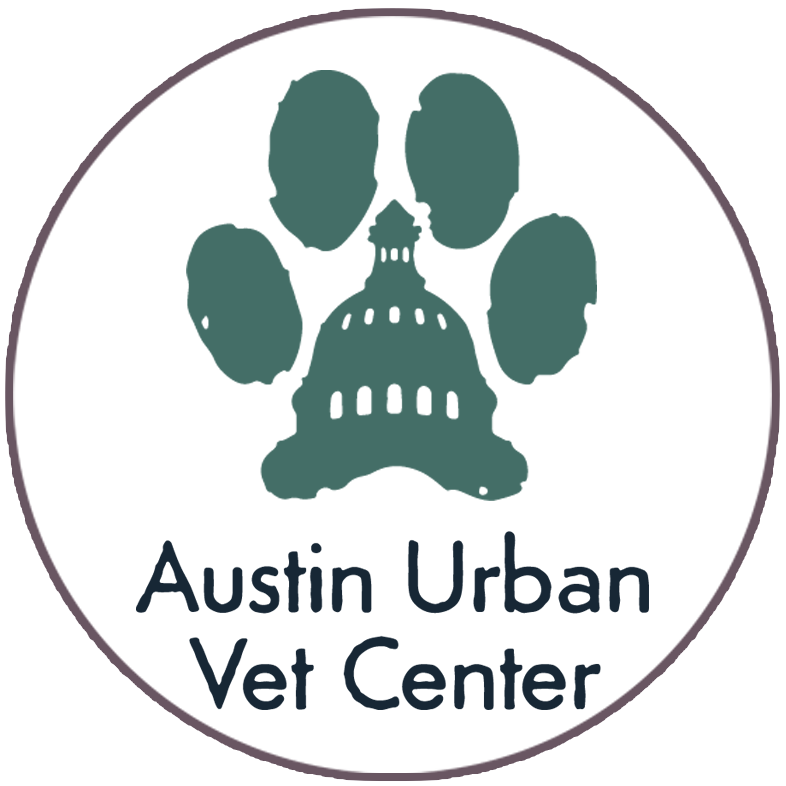 奥斯汀城市兽医中心事务所的标志